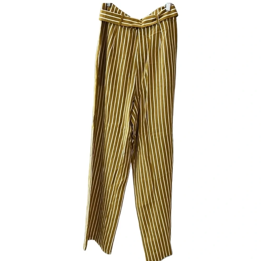 NWOT APeach Mustard Colored High Waisted Jumpsuit - Picture 8 of 13